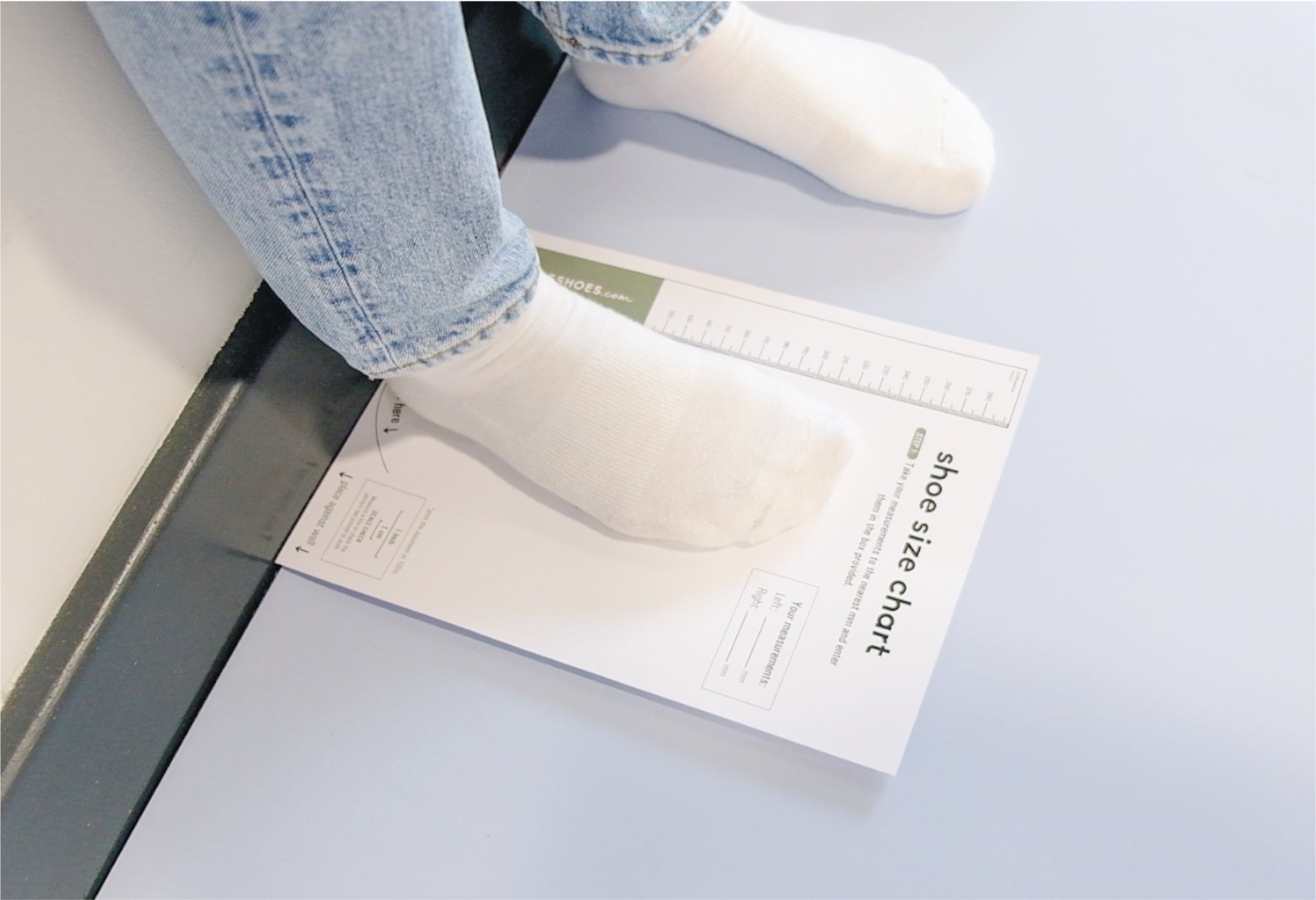 How to Measure Shoe Size