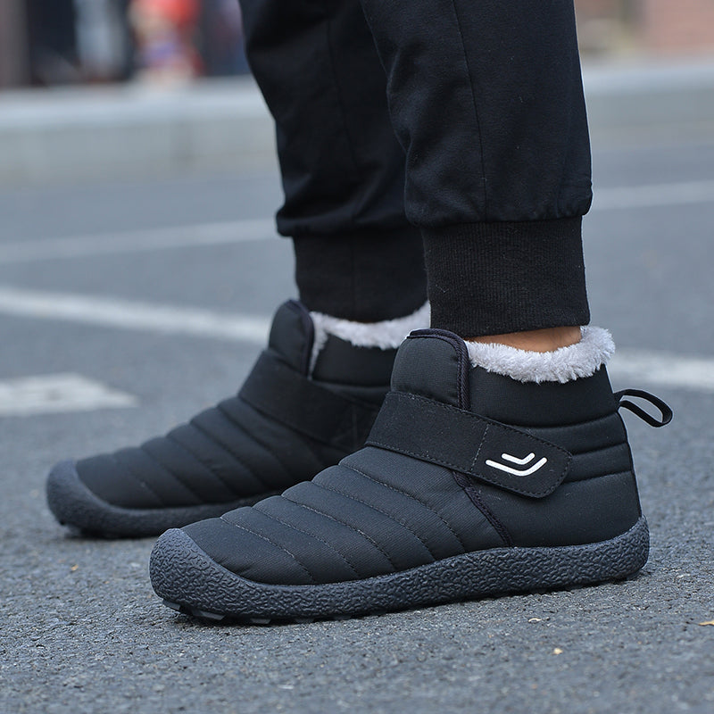 UMHAVEN Winter Waterproof Snow Boots – Warm, Non-Slip, Outdoor Fur-Lined Boots for Men & Women