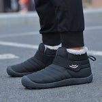 UMHAVEN Winter Waterproof Snow Boots – Warm, Non-Slip, Outdoor Fur-Lined Boots for Men & Women