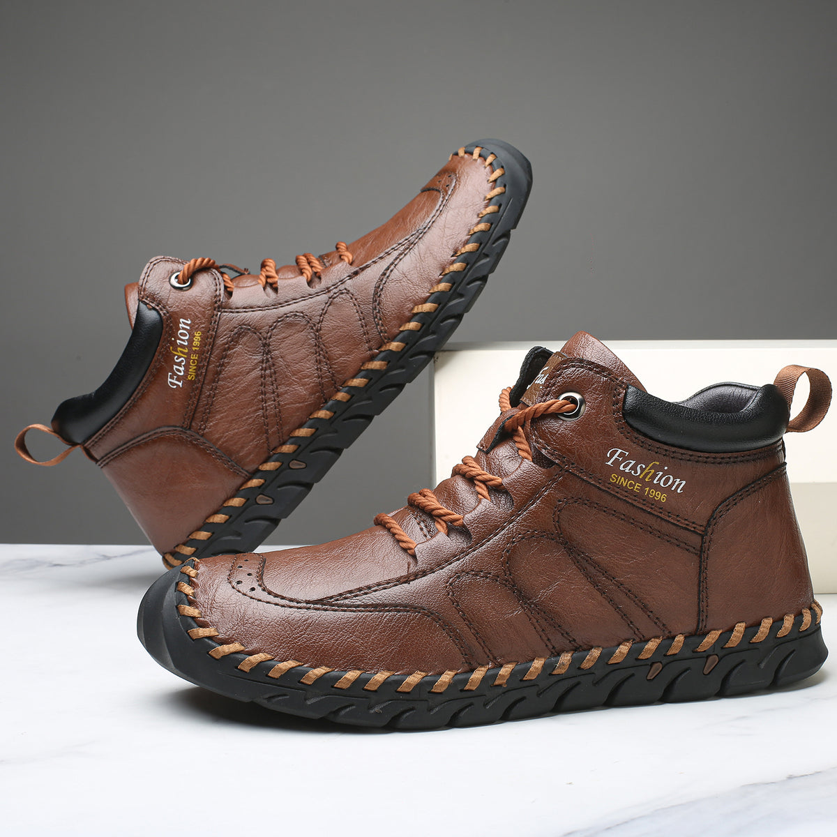 🔥Letzter Tag Verkauf🐂 Freizeitschuhe für Herren aus australischem Kalbsleder👞Handgenäht für einfaches An- und Ausziehen✅ Fußgewölbeunterstützung zur Schmerzlinderung