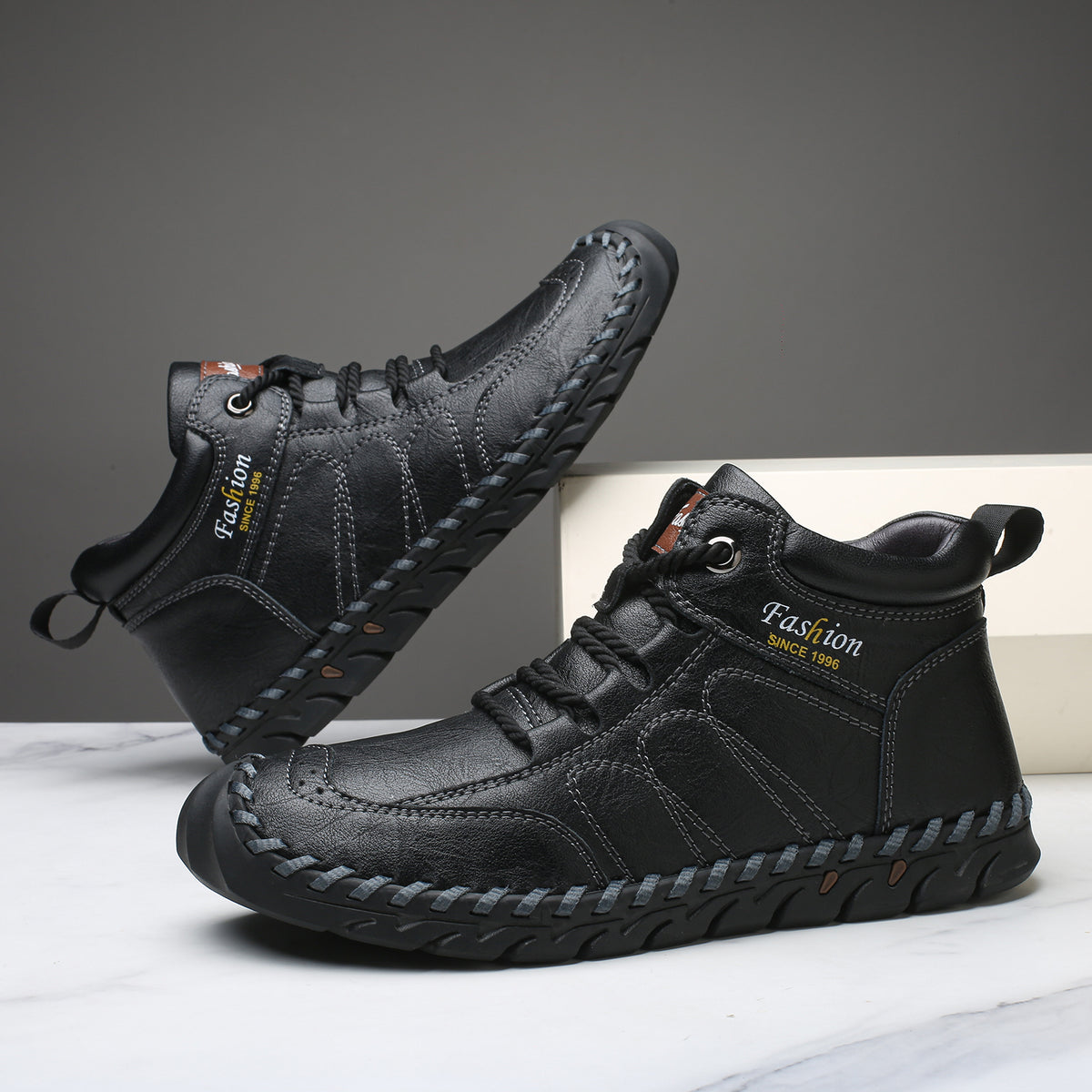 🔥Letzter Tag Verkauf🐂 Freizeitschuhe für Herren aus australischem Kalbsleder👞Handgenäht für einfaches An- und Ausziehen✅ Fußgewölbeunterstützung zur Schmerzlinderung