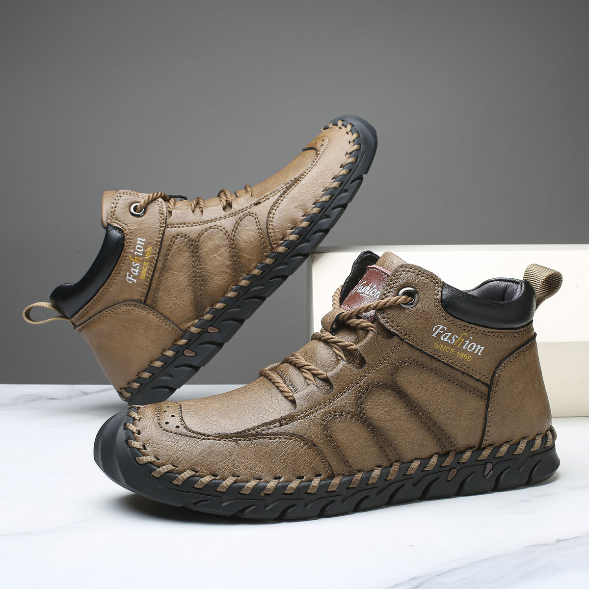 🔥Letzter Tag Verkauf🐂 Freizeitschuhe für Herren aus australischem Kalbsleder👞Handgenäht für einfaches An- und Ausziehen✅ Fußgewölbeunterstützung zur Schmerzlinderung