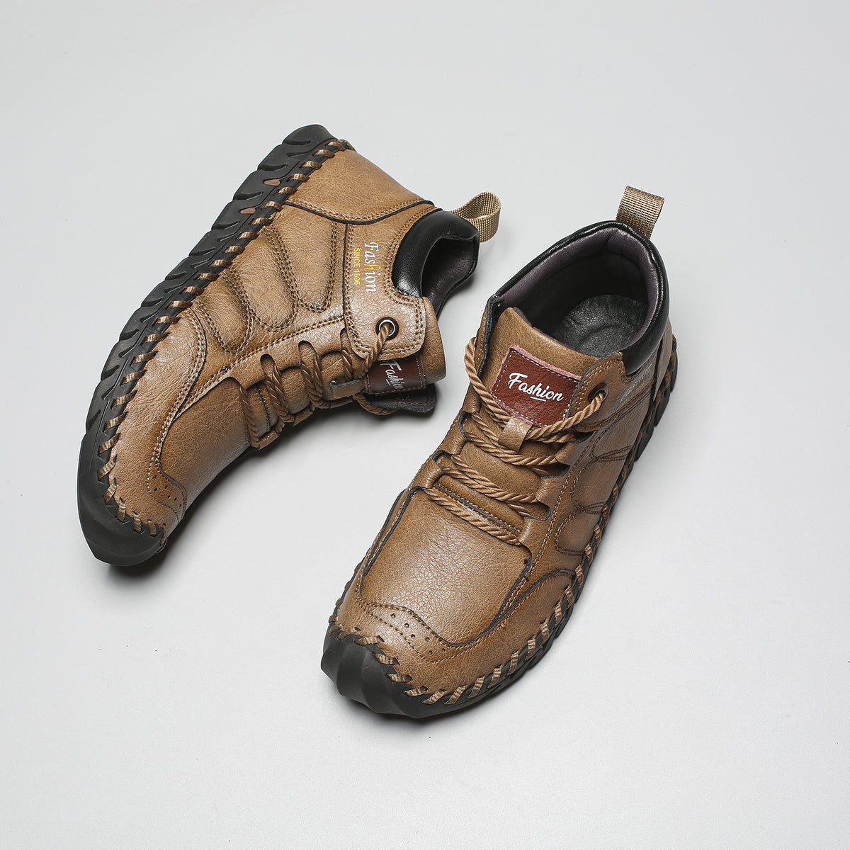 🔥Letzter Tag Verkauf🐂 Freizeitschuhe für Herren aus australischem Kalbsleder👞Handgenäht für einfaches An- und Ausziehen✅ Fußgewölbeunterstützung zur Schmerzlinderung