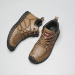 🔥Letzter Tag Verkauf🐂 Freizeitschuhe für Herren aus australischem Kalbsleder👞Handgenäht für einfaches An- und Ausziehen✅ Fußgewölbeunterstützung zur Schmerzlinderung