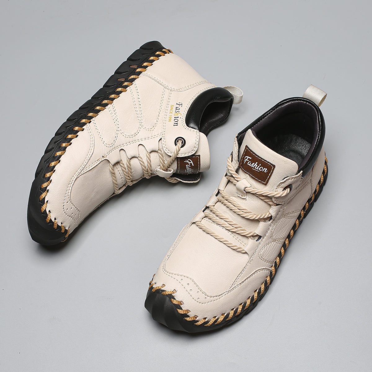 🔥Letzter Tag Verkauf🐂 Freizeitschuhe für Herren aus australischem Kalbsleder👞Handgenäht für einfaches An- und Ausziehen✅ Fußgewölbeunterstützung zur Schmerzlinderung