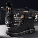 ⏰70% Off for a Limited Time! Couple's Martin Boots – Ankle Support + Waterproof/Non-Slip/Anti-Puncture | Great for Casual & Outdoor Use