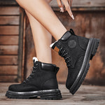 ⏰70% Off for a Limited Time! Couple's Martin Boots – Ankle Support + Waterproof/Non-Slip/Anti-Puncture | Great for Casual & Outdoor Use