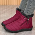 Warm Winter Snow Boots, Long Plush-Lined Unisex Boots, Waterproof and Non-Slip for Men and Women