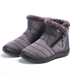 Warm Winter Snow Boots, Long Plush-Lined Unisex Boots, Waterproof and Non-Slip for Men and Women