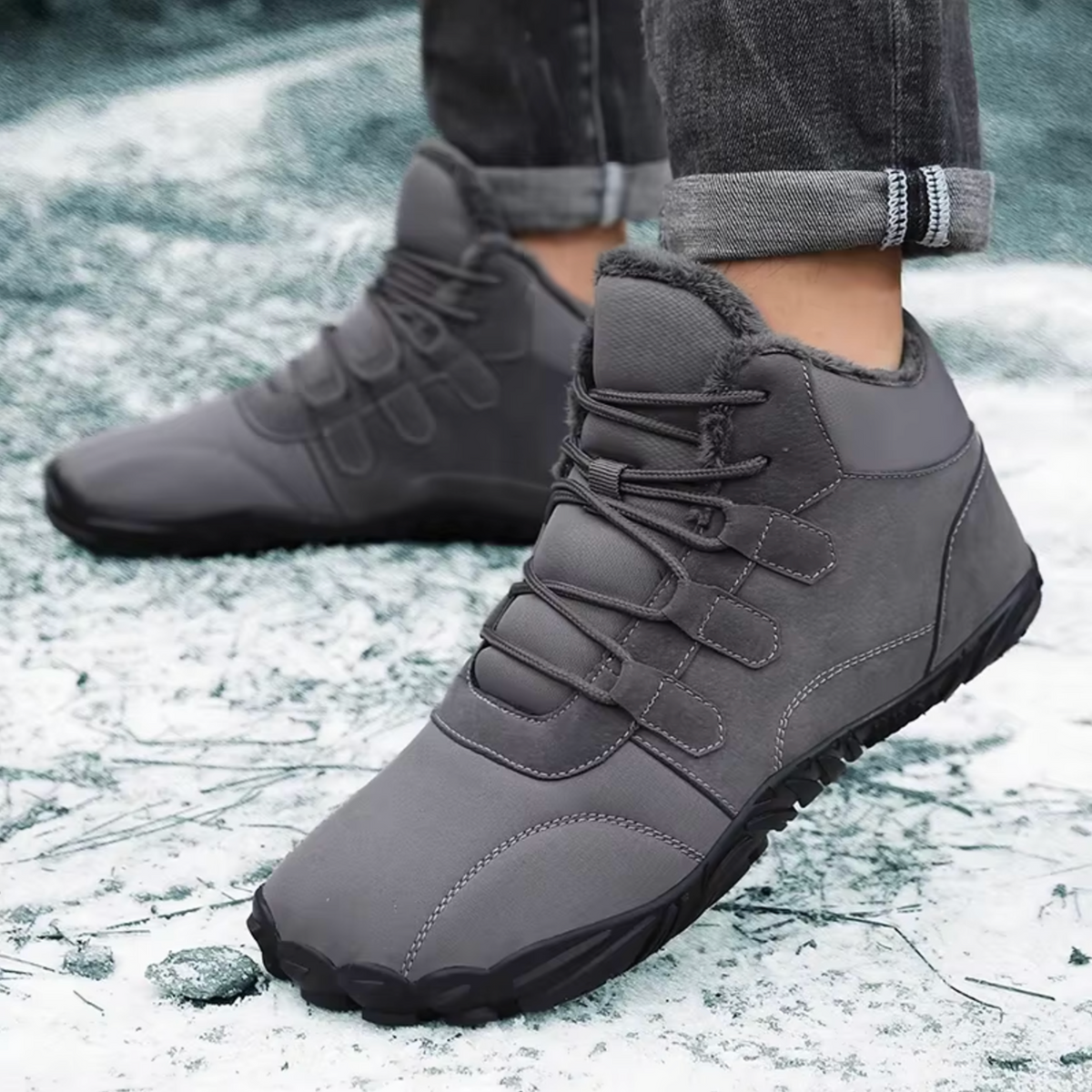 UMHAVEN Barfuß-Winterschuhe