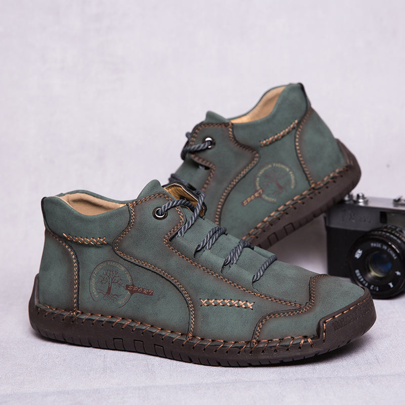 ⏰ Limited Time Deal – 70% Off! Men's & Women’s Vintage Hand-Stitched Comfortable & Soft Leather Shoes