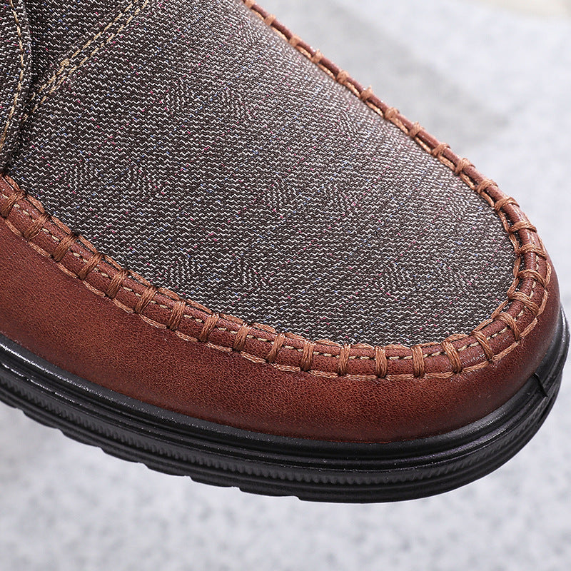 Letzter Tag 60 % RABATT🔥⏱️Neuheitsspecial⏱️🔥Lässige Herrenschuhe aus Stoff mit guter Fußgewölbeunterstützung und rutschfester, atmungsaktiver Outdoor-taugliche Sohle