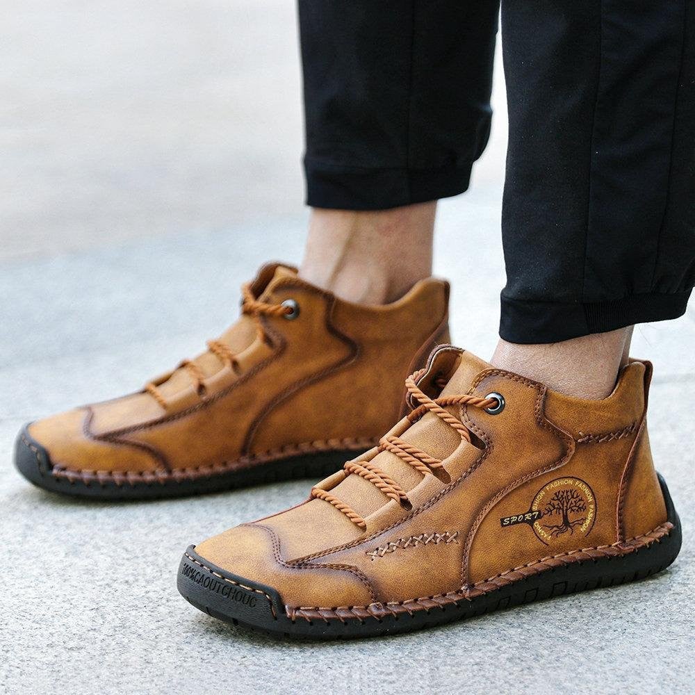 ⏰ Limited Time Deal – 70% Off! Men's & Women’s Vintage Hand-Stitched Comfortable & Soft Leather Shoes