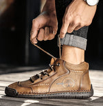 ⏰ Limited Time Deal – 70% Off! Men's & Women’s Vintage Hand-Stitched Comfortable & Soft Leather Shoes