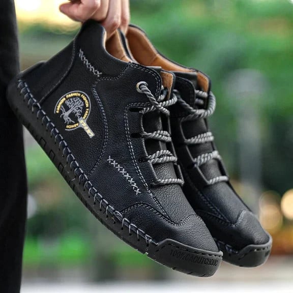 ⏰ Limited Time Deal – 70% Off! Men's & Women’s Vintage Hand-Stitched Comfortable & Soft Leather Shoes