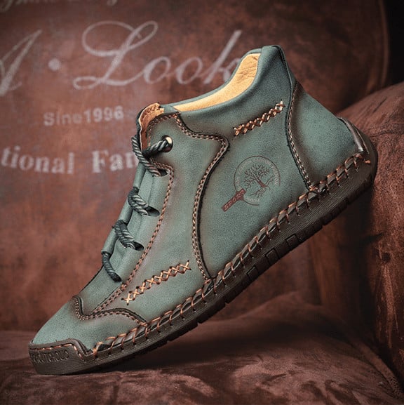 ⏰ Limited Time Deal – 70% Off! Men's & Women’s Vintage Hand-Stitched Comfortable & Soft Leather Shoes