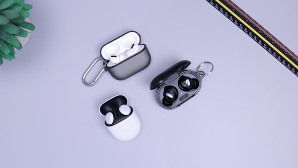 Recycled material wireless earbuds